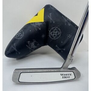 Odyssey White Hot # 2 Blade Putter 34.5" Steel Shaft RH w/ G/Fore Putter Cover